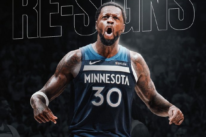 兰德尔3年1亿美元续约森林狼，开启新征程